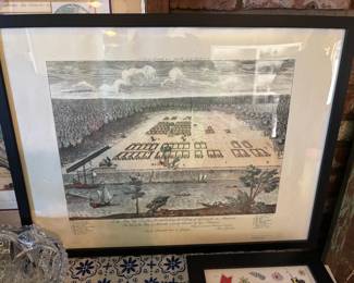 A View of Savannah Framed Art