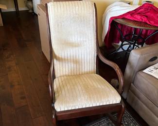 Vintage VictorianStyle Rocking Chair