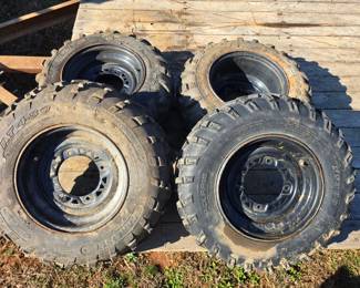 AtV wheels and tires