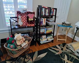 BOOKS, OLD TOYS AND DOLLS
