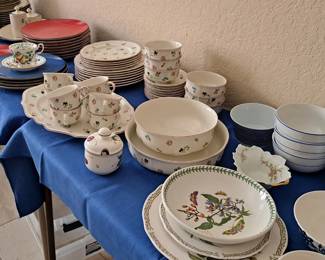 FRANCISCAN AND OTHER BRANDS OF CHINA AND DISHWARE