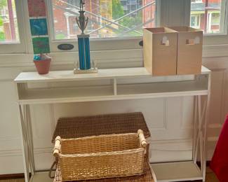 TABLES, STORAGE BASKETS