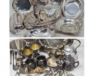 Silverplate, Sterling & Mixed Metal Assortment