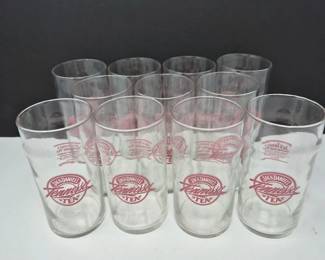 Jack Daniel’s Tennessee Tea Glasses with Box - Set of 11