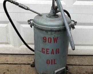 ARO Pneu‑Lub 6810L Mobile Gear‑Oil Dispenser – 90W Pump Cart