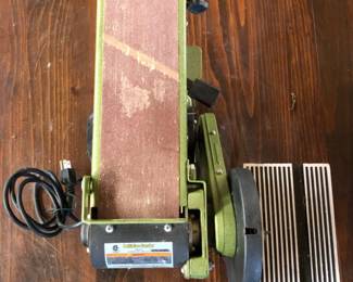 Central Machinery Belt/Disc Sander – Item 97181, 120V, 1780 RPM