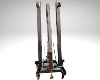 Pittsburgh 2‑Ton Long Folding Engine Crane – Shop Hoist