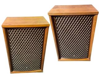 Sansui SP‑1200 Vintage 3‑Way Lattice‑Grille Speakers (Pair, 1975)