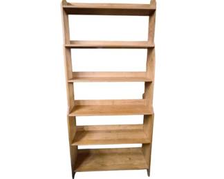 IKEA Leksvik Pine Shelving Unit (6 Shelves)
