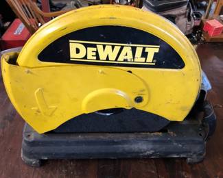 DeWalt DW871 14" Chop Saw – 120V AC/DC, 3800 RPM