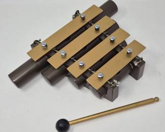 J.C. Deagan Vintage Dinner Chime Xylophone with Mallet