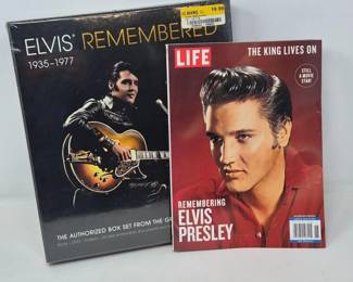 Sealed Elvis Remembered Box Set & LIFE Magazine Reissue