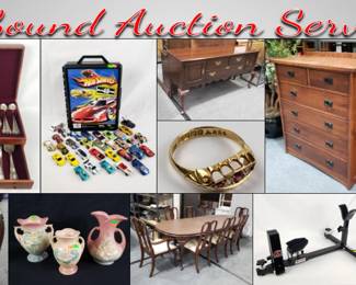 SAS Towle Silverware Set, Ethan Allen Furniture Online Auction