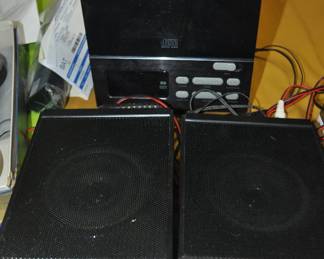 Om CD Player and Speakers 