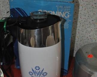 Corning Coffee Pot 