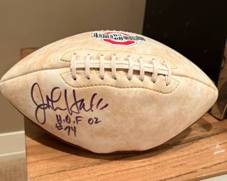 Autographed Ohio State football