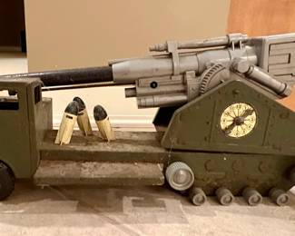 Vintage Marx and Co. Lumar Mobile Long Range Atomic Cannon Truck