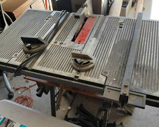 Craftsman Table Saw 41"tall table 17" x 30"
