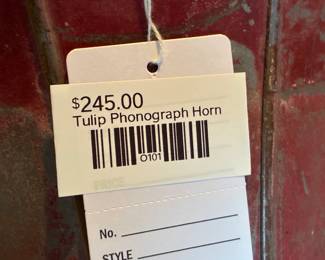 Tulip Phonograph Horn