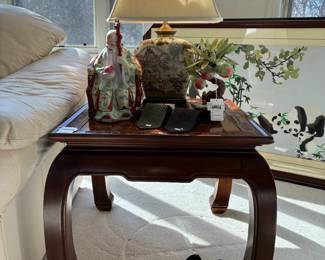 Wildwood Hand Painted Oriental Lamp