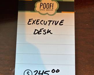 Executive Desk 