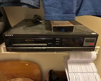 Sony Video Cassette Player