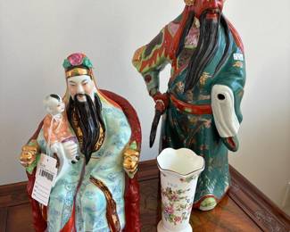 Lu Xing Ceramic Figurine