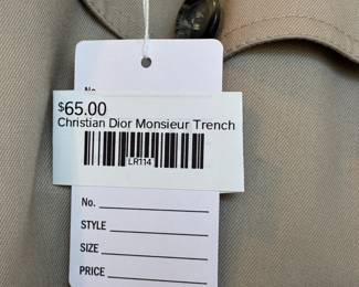 Christian Dior Monsieur Trench
