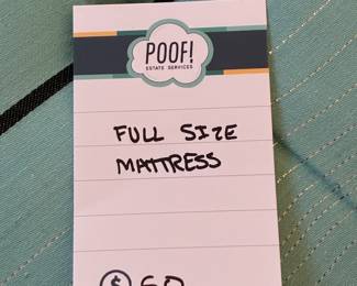 Full Size Mattress
