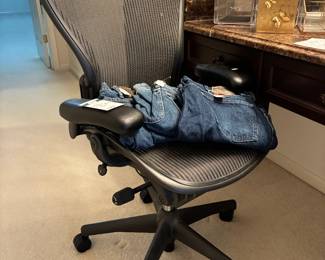 Herman Miller Office Chair, Jeans