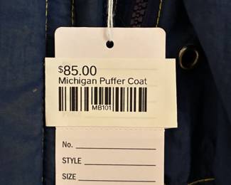Michigan Puffer Coat
