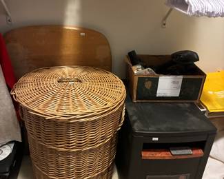 Wicker Hamper Basket