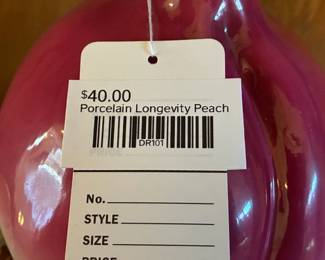 Porcelain Longevity Peach