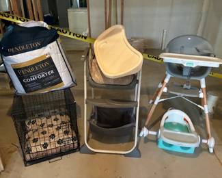 Dog Cage, Highchairs 
