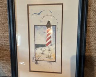 Lighthouse Framed Wall Art