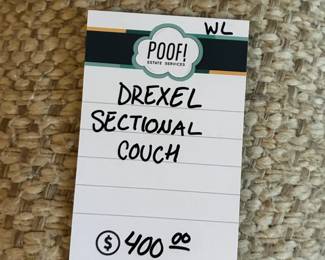 Drexel Sectional Couch