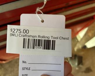 (WL) Craftsman Rolling Tool Chest