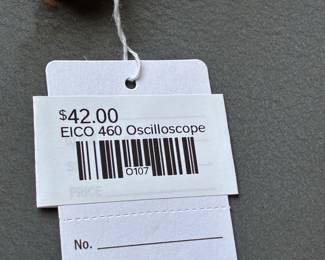 EICO 460 Oscilloscope 