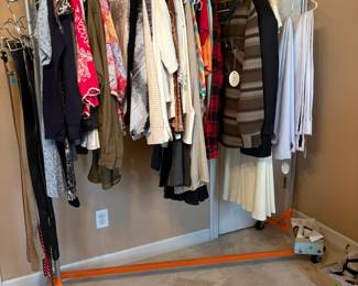 Ladies and men’s clothing and shoes