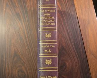 Funk & Wagnalls New Practical Standard Dictionary, Volumes 1 & 2