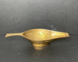 Sarna Brass India Incense Boat