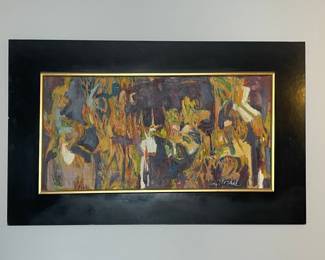 Abstract Figurative Painting by John Morace