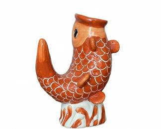 Ceramic Koi Fish Pitcher