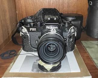 Nikon FE2 SLR Camera with Nikkor Lens