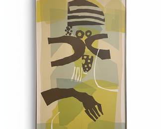 Abstract "Pieces for Liberation” Print by Lloyd G. McNeill