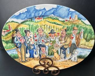 Guy Buffet "Perigord" Decorative Plate for Williams-Sonoma