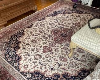 Handmade Wool Pile Area Rug