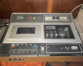 Technics Vintage Stereo Cassette Deck