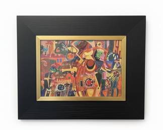 Abstract Expressionist Painting 