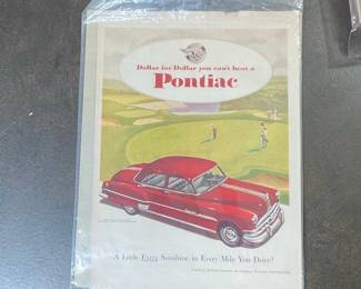 1950-1954 Pontiac Chieftain Advertisement